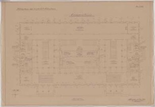 Troost, Paul Ludwig; München, Arcisstr. 12; Führerbau der NSDAP - Erdgeschoss (Grundriss)