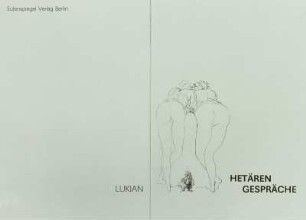 Buchgestaltung zu Lukian "Hetärengespräche"