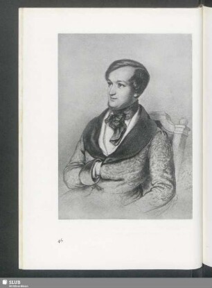 Richard Wagner. Jugendbildnis