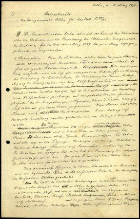 Jahresbericht 1889/1890