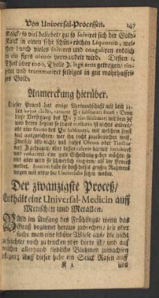 Der zwanzigste Proceß