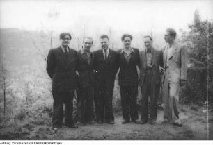 Besuch von Nikolai Michailow, 1. Sekretär des Komsomol, in Sachsen, Mai 1951