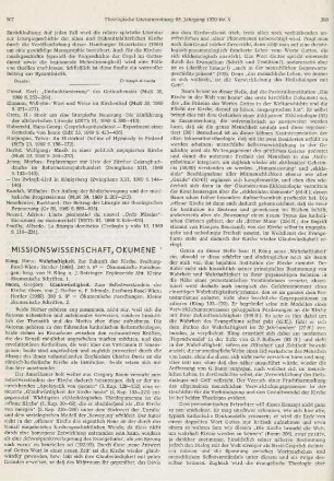 307-308 [Rezension] Baum, Gregory, Glaubwürdigkeit