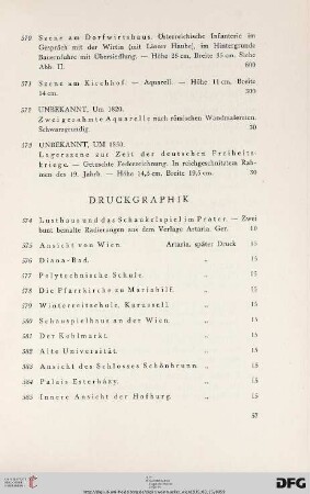 Druckgraphik (Nr. 574-604)