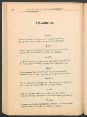 Relaciones