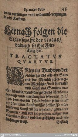TRACTATUS QUARTUS.