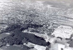 Luftbildaufnahme, Detmold