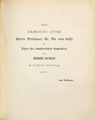 Die Beugungserscheinungen einer kreisrunden Oeffnung und eines kreisrunden Schirmchens