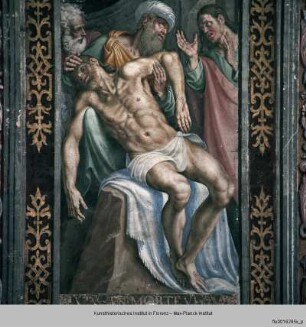Ausmalung des Oratoriums : Die Grablegung Christi : Die Grablegung Christi