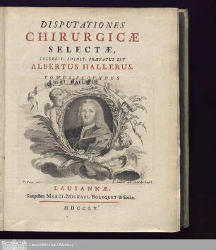 Tomus 2: Disputationes Chirurgicæ Selectæ