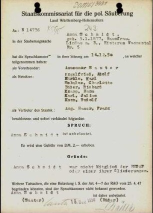 Schmidt, Anna