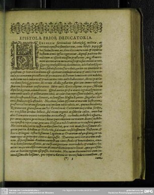 Epistola Prior Dedicatoria