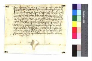 Hans von Alfingen von Hohenalfingen stellt dem Abt Johann I. von Ellwangen einen Lehenrevers aus über das Schloss Hohenalfingen, den Weiler darunter, den Weiler zu Buch, Dettenroden, Elberschwenden, den Gütern zu Westhausen, wie sie das von ihrem Vater Ulrich von Alfingen und ihren Brüdern ererbt haben.