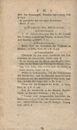 III) Producte des Thierreichs.