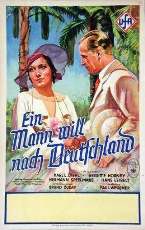 Ein Mann will nach Deutschland