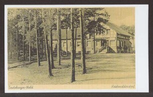 Teutoburger Wald, Heidenoldendorf. Detmold. Heidenoldendorf. Papierabzug