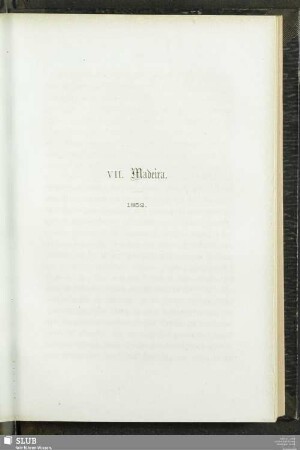 VII. Madeira