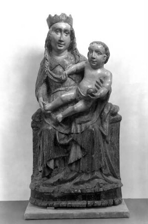 Thronende Muttergottes mit Kind