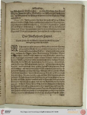 Das Fünffzehende Capitel