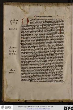 Dominica prima adventus.