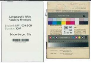 Entnazifizierung Elly Schoenberger , geb. 04.07.1904 ()