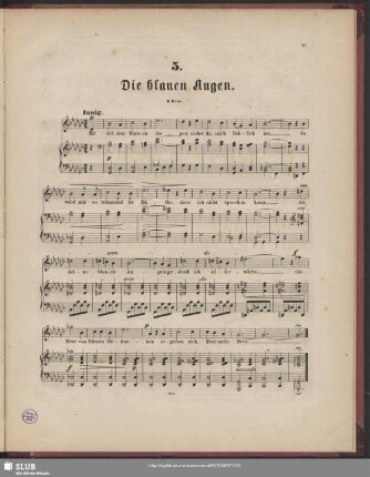 5. Die blauen Augen.