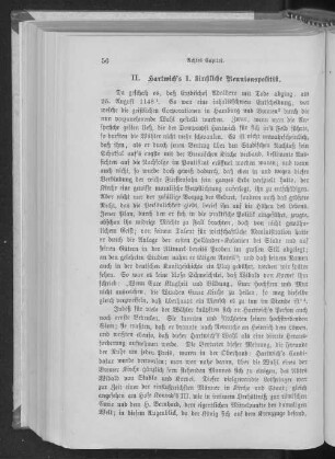 II. Hartwich's I. kirchliche Reunionspolitik.