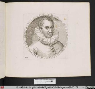 [Porträt Franz von Valois, Herzog von Anjou, Prinz von Frankreich].