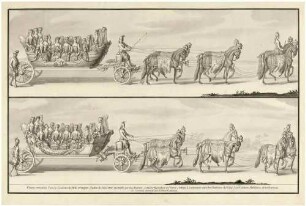 Wagen der Nymphen beim Venusfest 1719 im Großen Garten