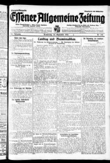 Essener allgemeine Zeitung. 1918-1943