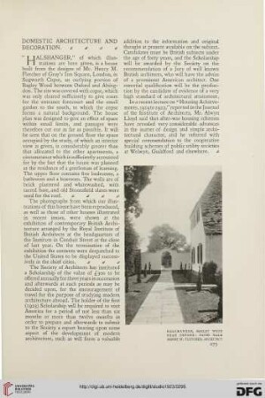 85: Domestic architecture and decoration, [9]