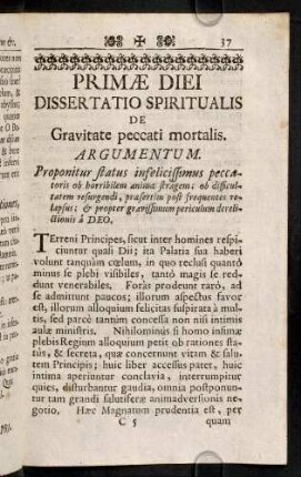 37-48, Terreni Prinicpes, sicut inter homines ...