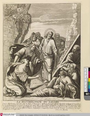 La résurrection du Lazare [Die Auferweckung von Lazarus]