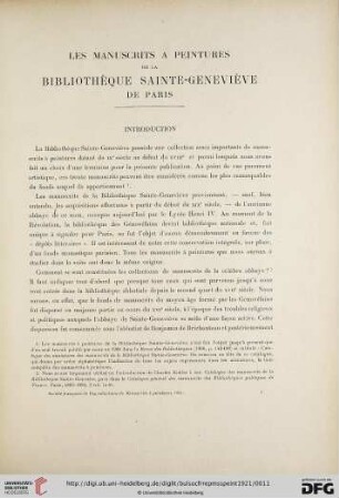 5: Les manuscrits à peintures de la Bibliothèque Sainte-Geneviève de Paris