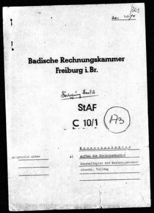 Haushaltsplan einschließlich Vollzug