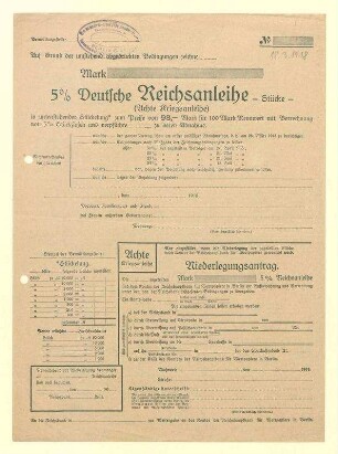 Achte Kriegsanleihe Deutschlands.