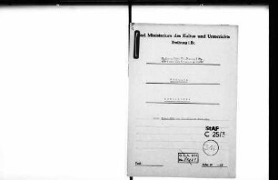Besetzung des Lehrstuhls für Forstpolitik an der Naturwissenschaftlich-Mathematischen Fakultät
