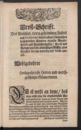 Trost-Schrifft