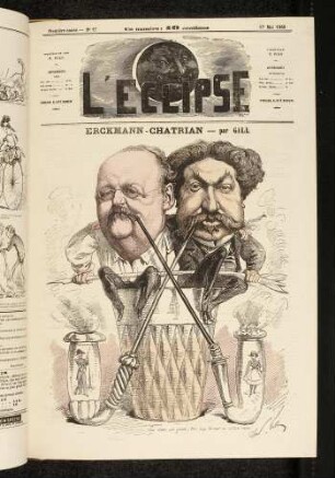 Erckmann - Chatrian - par Gill