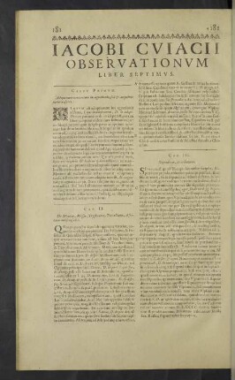 Liber Septimus.