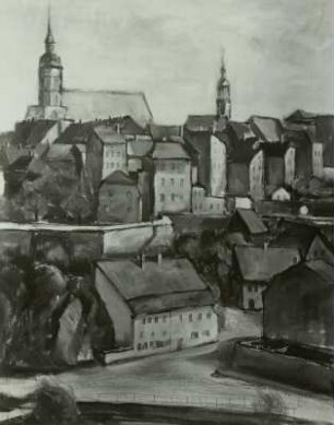 Teilansicht von Bautzen