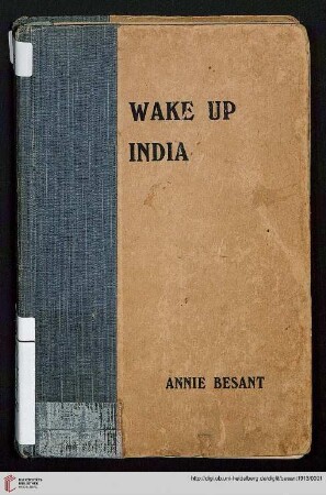 Wake up, India : a plea for social reform