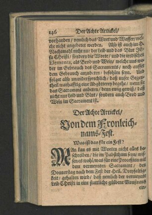 Der Achte Artickel/
