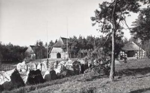 Verden (Aller), Stadtteilansicht mit Hallenhäusern