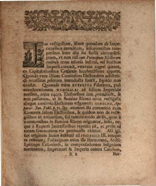 Facultatis Iuridicae Decanus Hieronymus Fridericus Schorch ... L.B.S. : [programma quo diss. inaug. G. E. Hogelii indicit, ad L. 23. pr. D. de acquirenda vel amitt. possessione praefatus]