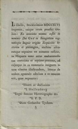 Collectio nummorum Cuficorum, quos aere expressos : addita eorum interpretatione, subiunctoque alphabeto Cufico