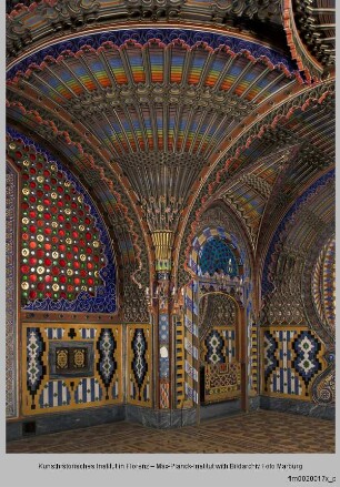 Castello di Sammezzano, Villa di Sammezzano, Pfauensaal, Sala dei Pavoni, Sala da Pranzo, Reggello