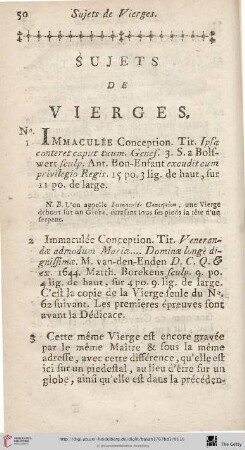 Sujets de vierges