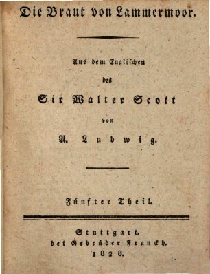 Die Braut von Lammermoor, 5