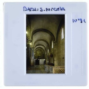 Bari, S. Nicola : Südliches Seitenschiff